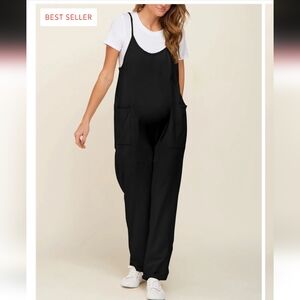 NWOT Lahloya Maternity Jumpsuit Black size 2XL size 18/20